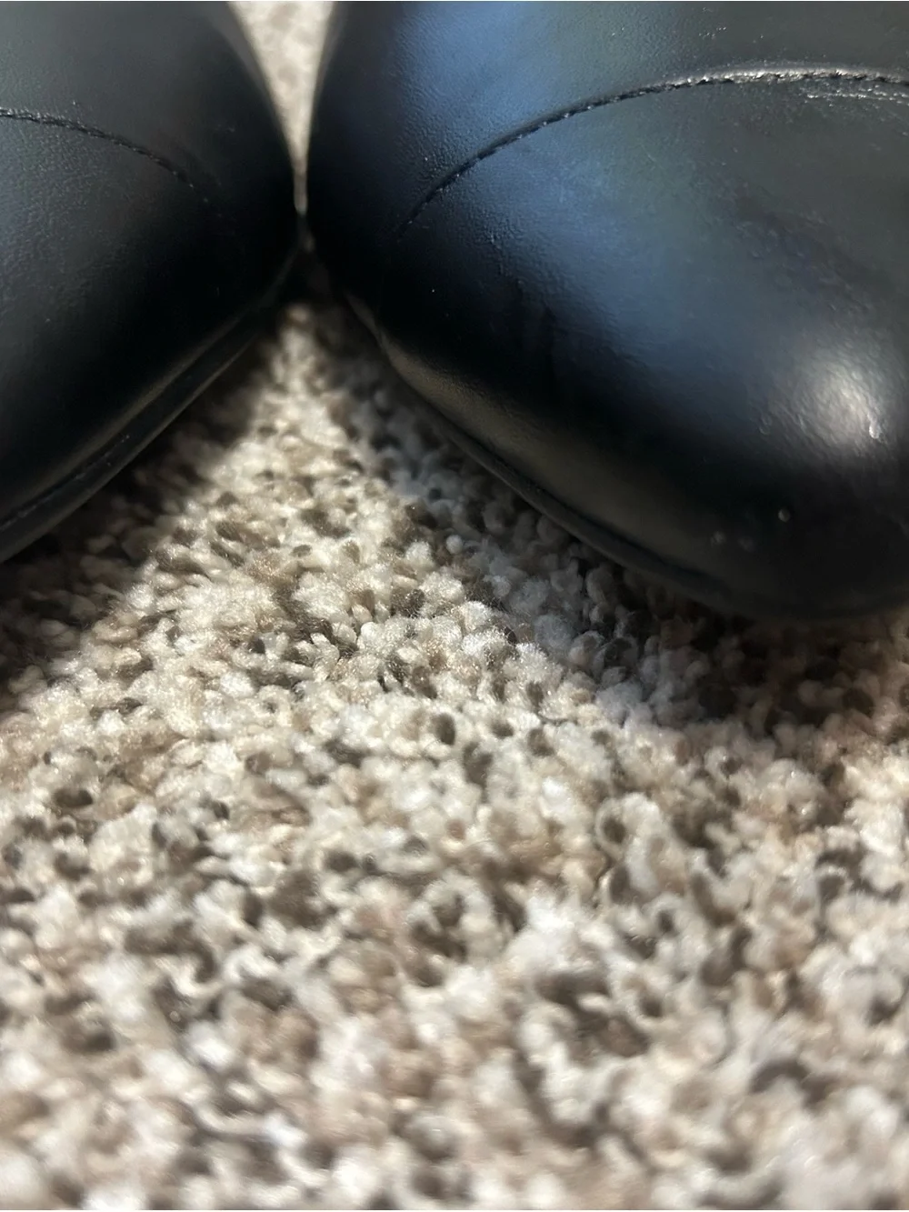 Cole Haan Black Pointed-Toe Leather Pumps